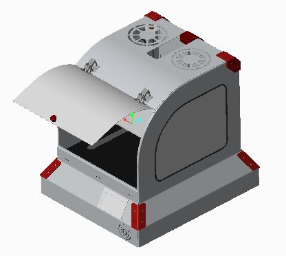 3d打印机三维模型下载,stp格式